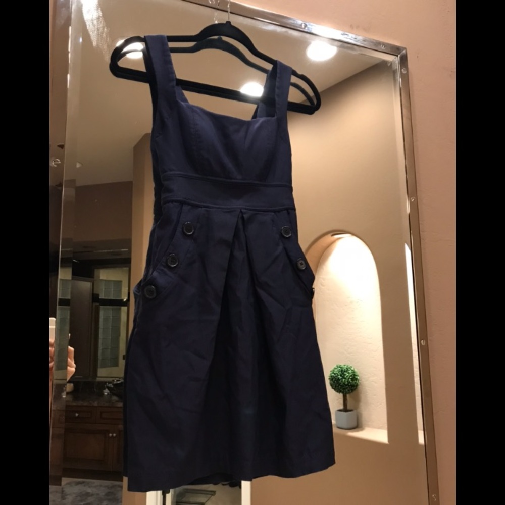 Nordstrom’s blue pocket dress